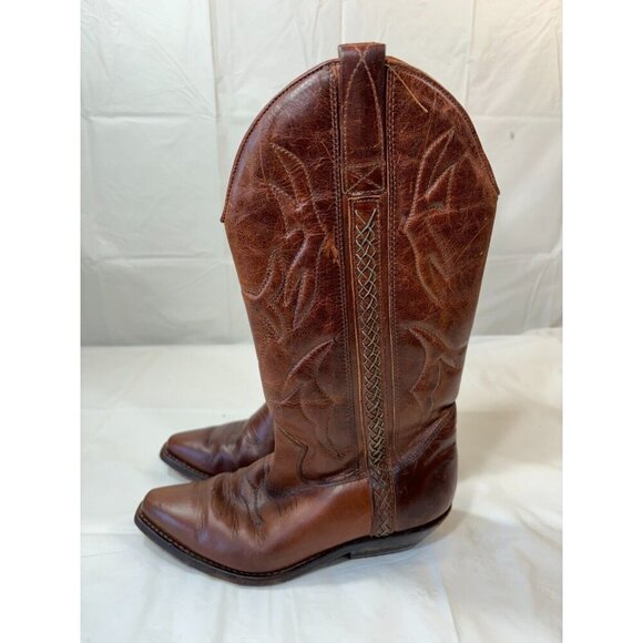 Cole Haan Womens Western boots  Brown Leather size 6.5 - Picture 10 of 12